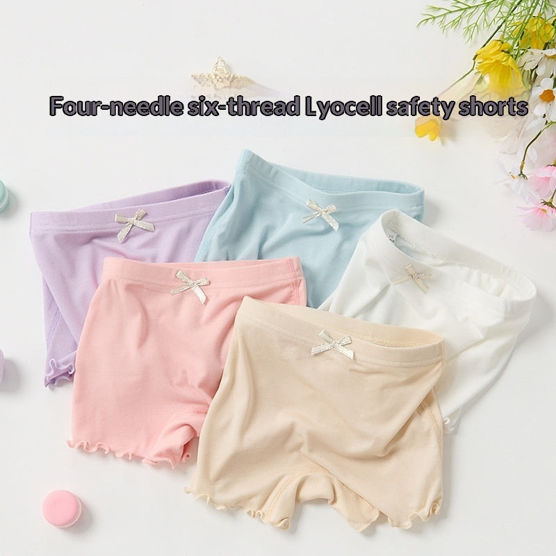 Summer Girls Thin Seamless Anti-Exposure Safety Shorts