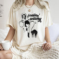 Feelin' Witchy Retro Halloween Vintage Graphic Edition Deluxe Limited Comfort Colors Tee