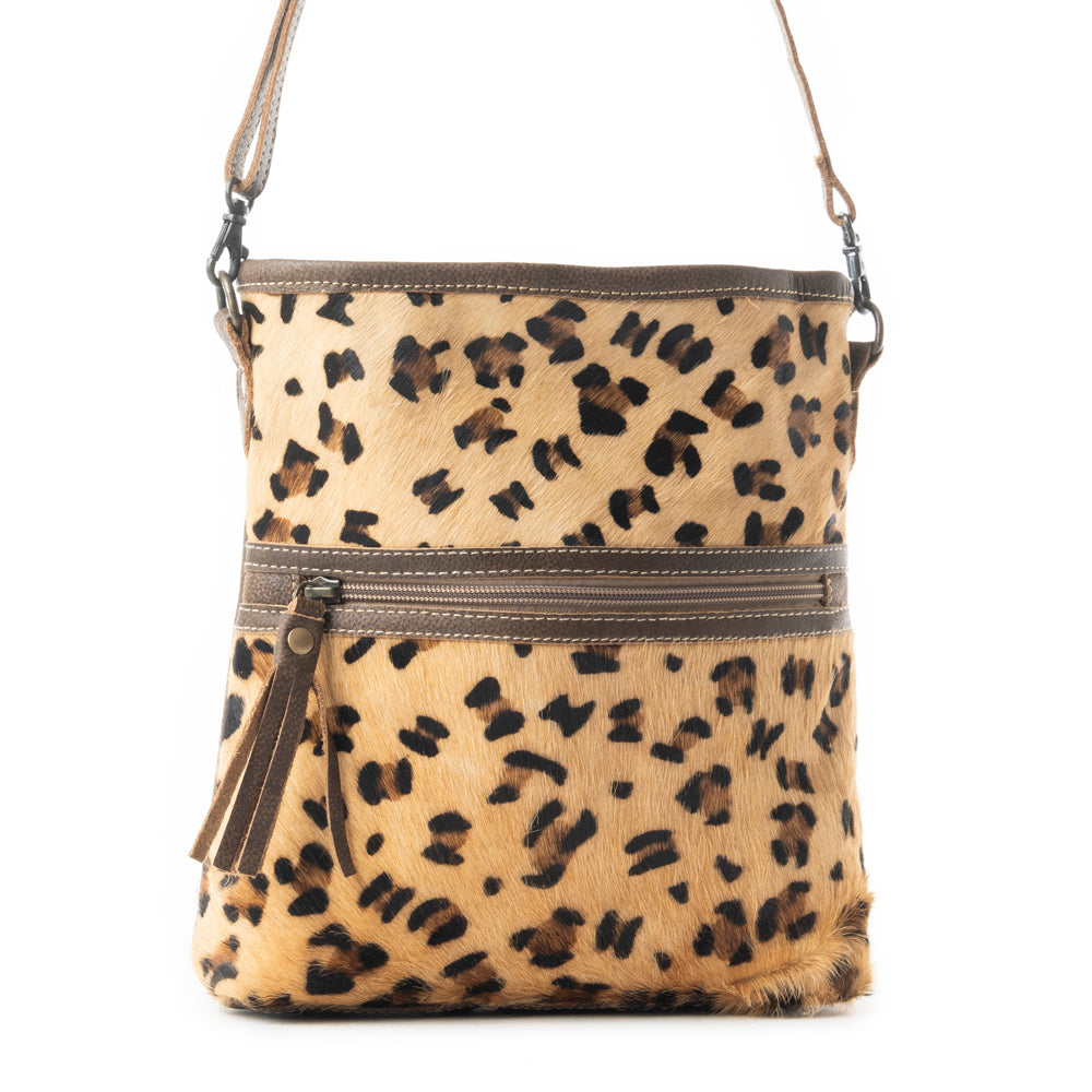 Feisty Leather & Hairon Bag - PhishStones Products