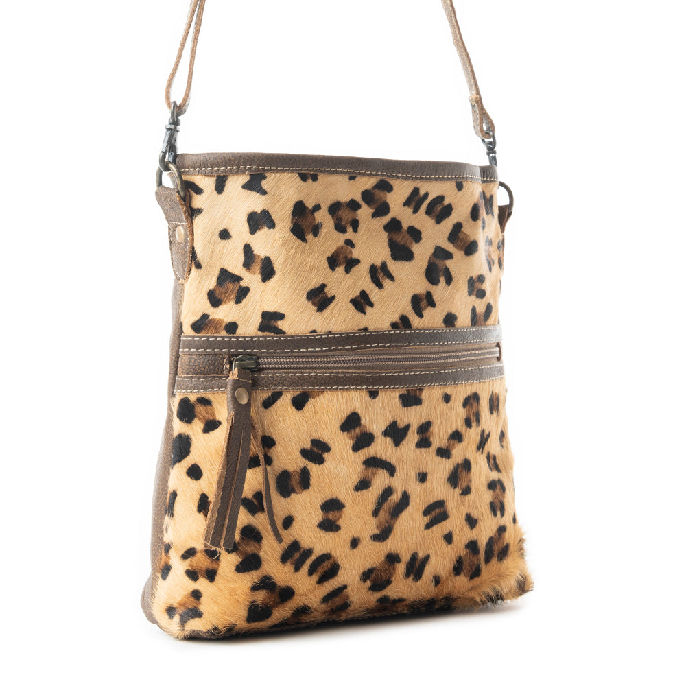 Feisty Leather & Hairon Bag - PhishStones Products
