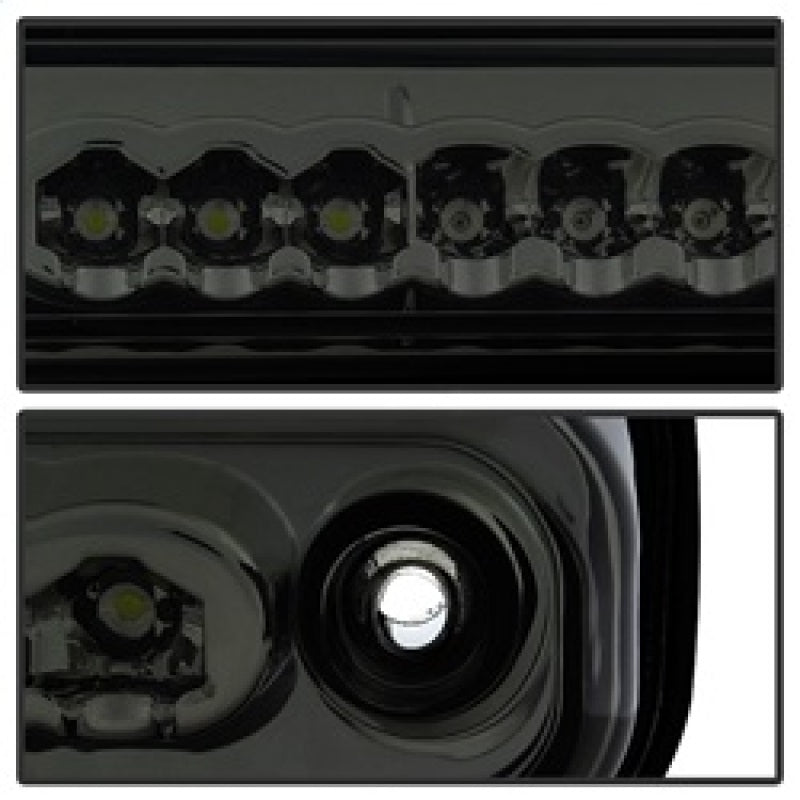 SPYDER Xtune Yukon Denali 99-00 LED Tail Lights w/ 3rd LED Brake Light Smoked ALT-JH-CCK88-LED-SET-SM 9032752