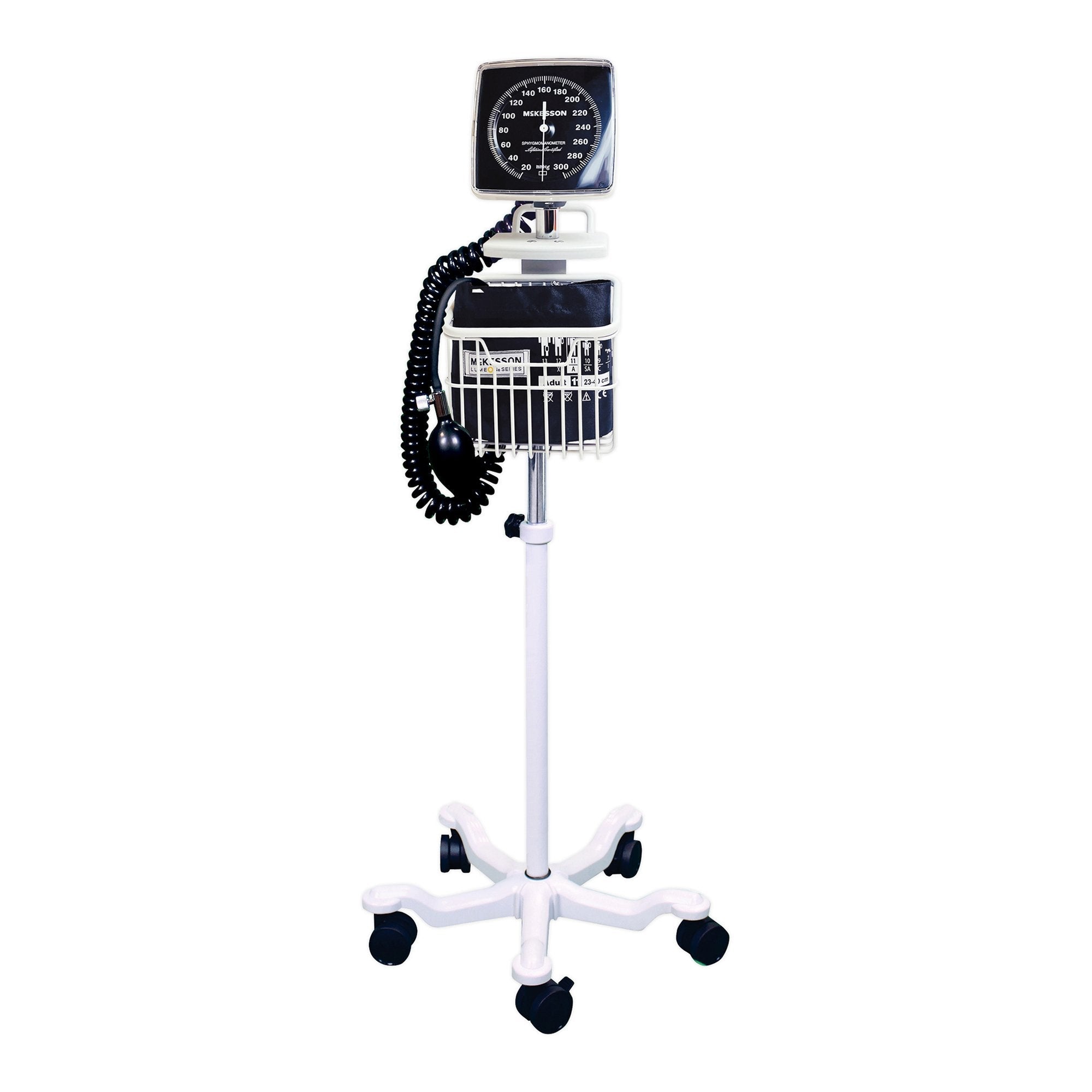 McKesson Lumeon™ Mobile Aneroid Sphygmomanometer Unit, Medium Cuff 01-752M-11ABKGM