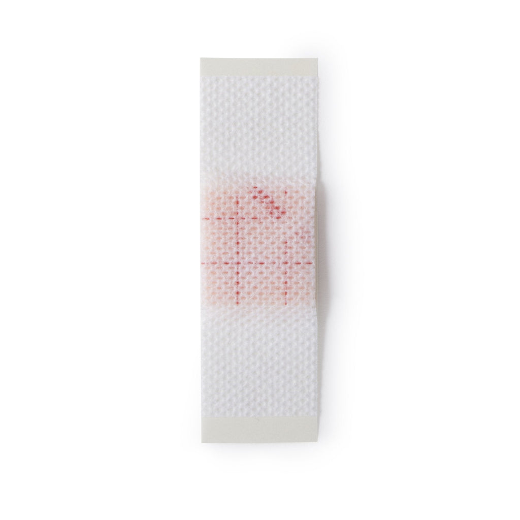 PolyMem® Pink / White Adhesive Strip, 1 x 3 Inch 7031