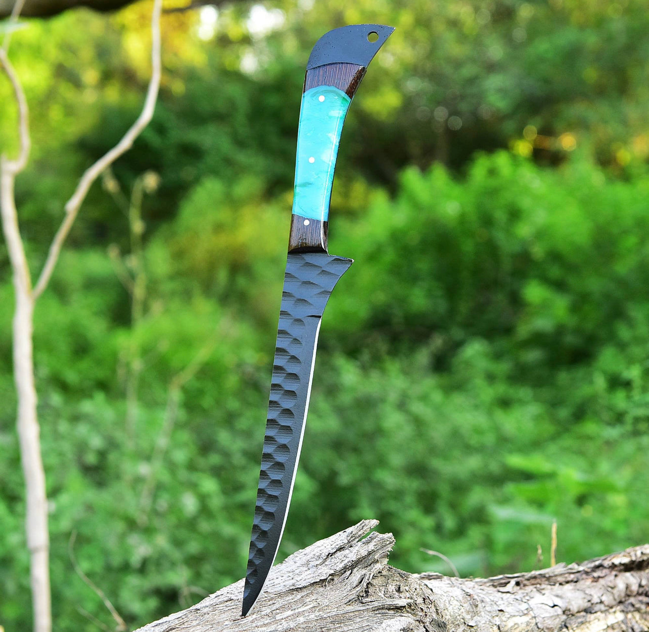 Fixed Blade D2 steel fillet knife - PhishStones Products