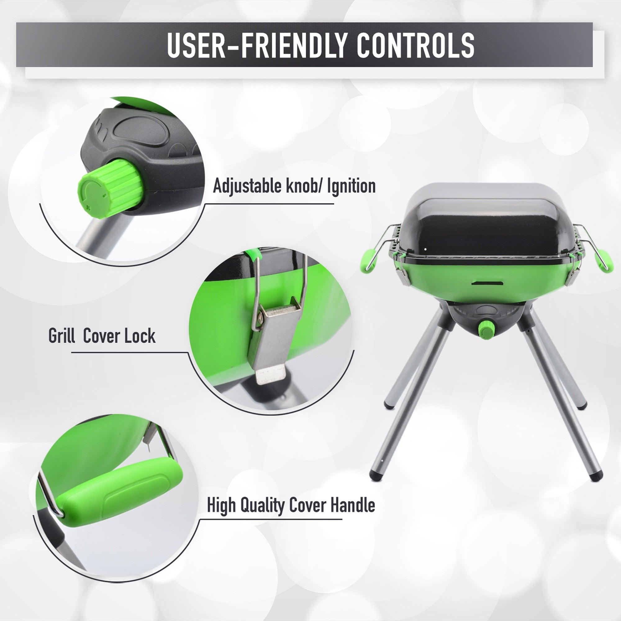 Flame King Multi-Function Portable BBQ Grill Camp Stove Camping