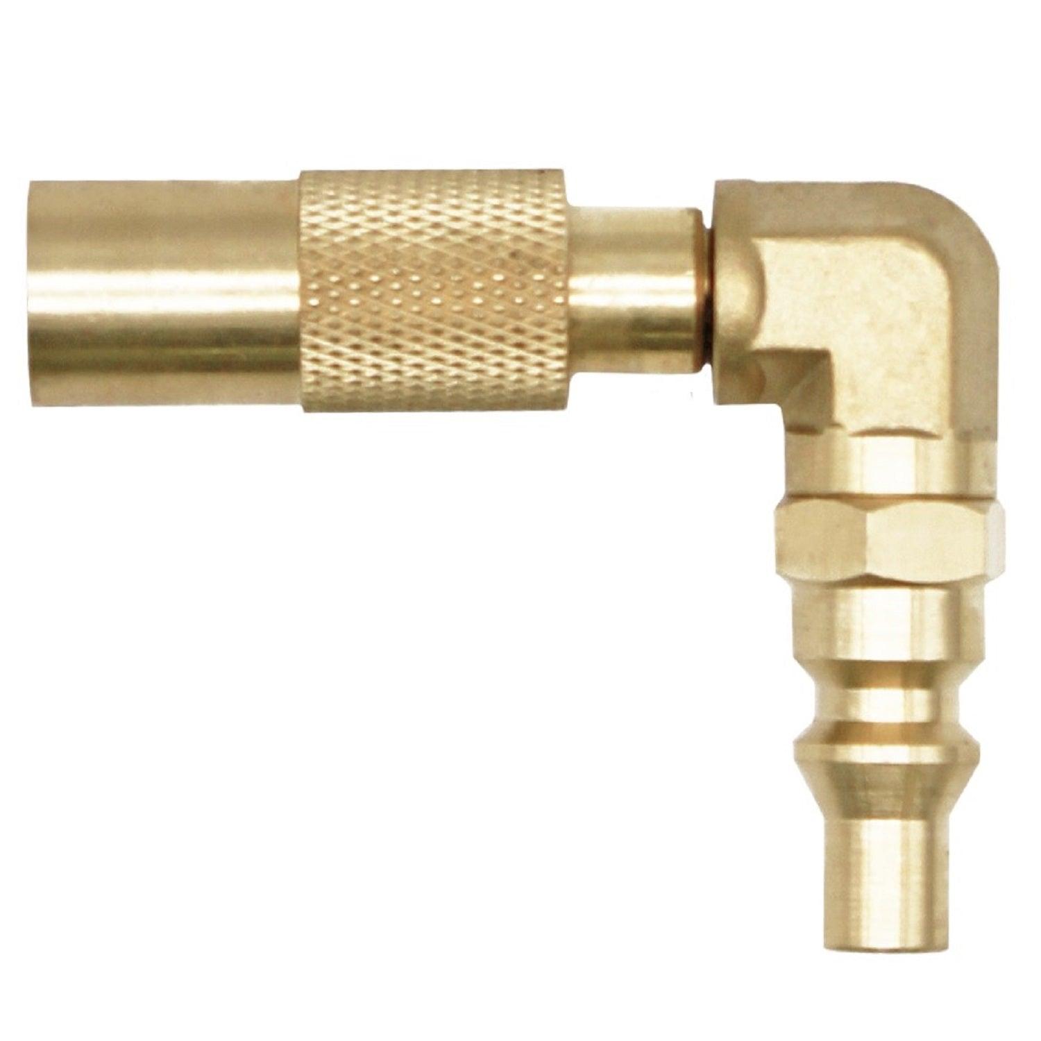 Flame King RV Quick Connect Elbow Adapter for 17" or 22" Griddle