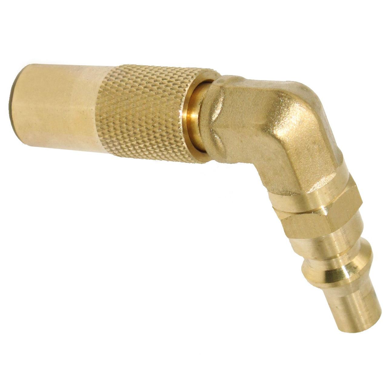 Flame King RV Quick Connect Elbow Adapter for 17" or 22" Griddle