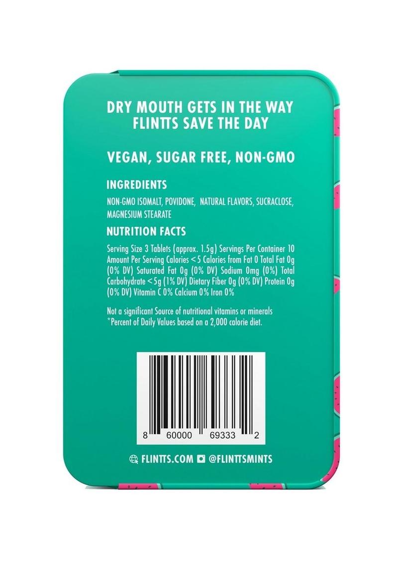 Flintts Mints – Cool Watermelon Mouth Watering Oral Delights - PhishStones Products