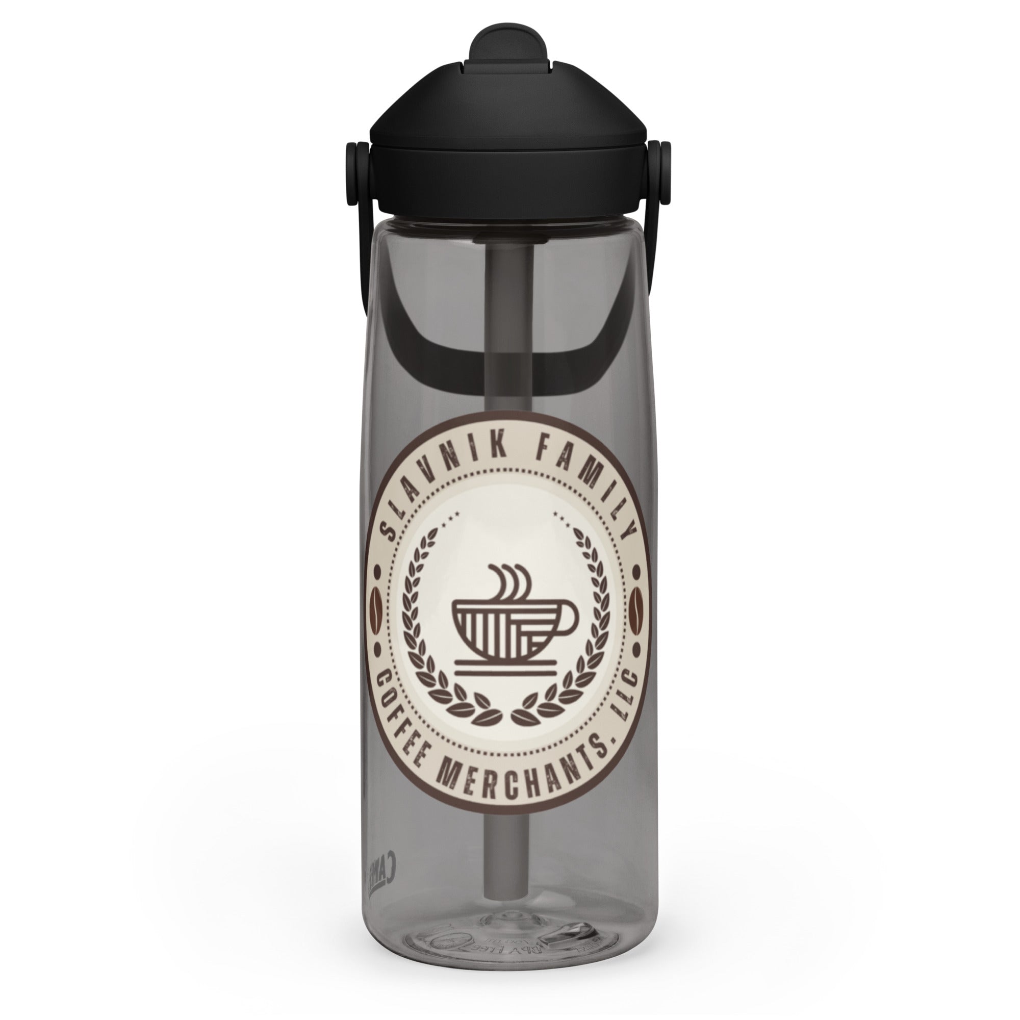 Flip Straw Water Bottle