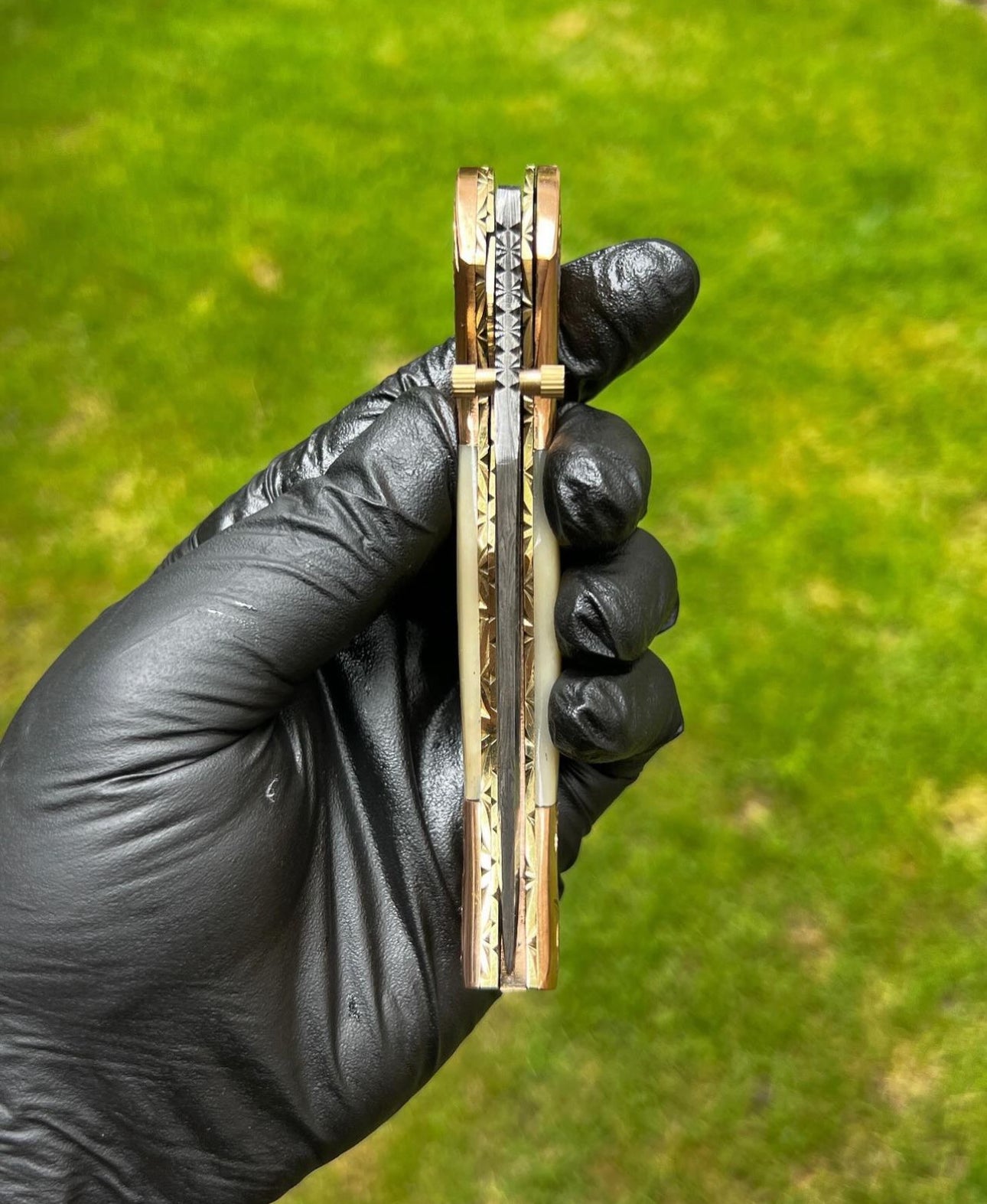 Folding Dmascus Pocket Knife/EDC Pocket Folding - PhishStones Products