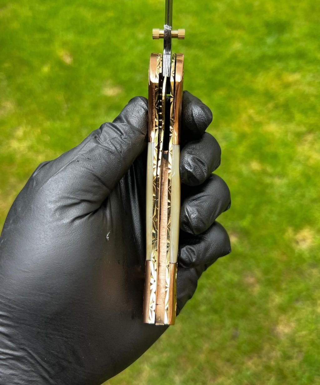 Folding Dmascus Pocket Knife/EDC Pocket Folding - PhishStones Products