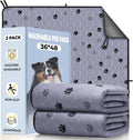 Fostanfly Washable Pee Pads for Dogs, 2 Pack 36"x48" Superior Reusable Puppy Pads, Waterproof Mat Protects Against Urine Leakage, Non - Slip Grip Prevents Slipping and Bunching for Dog, Puppy - PhishStones Products