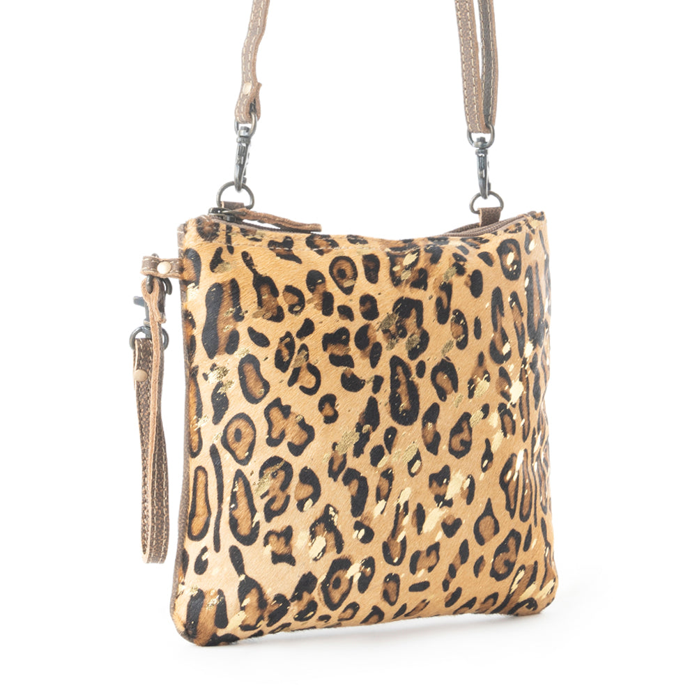 Freckled Leather & Hairon Bag - PhishStones Products