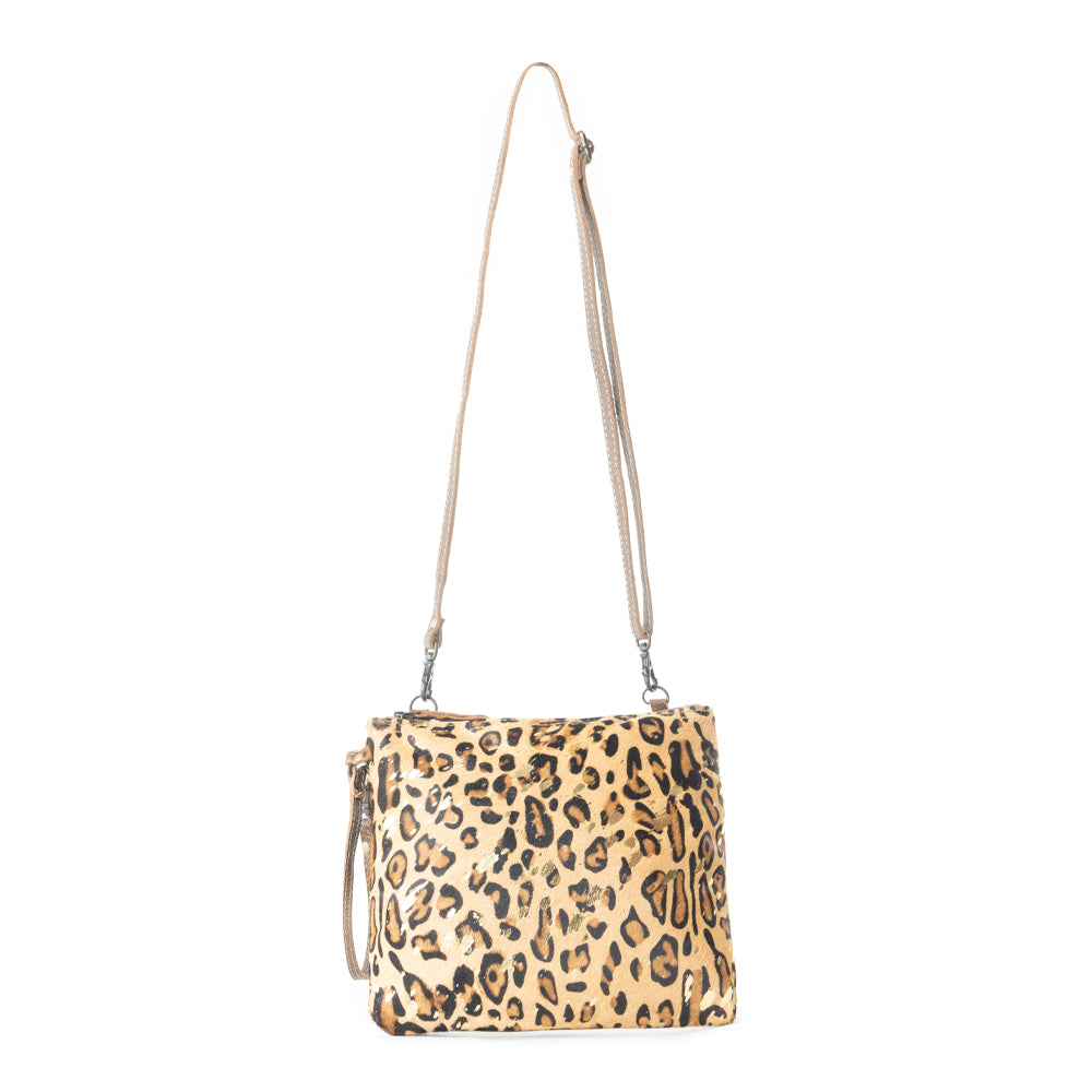 Freckled Leather & Hairon Bag - PhishStones Products