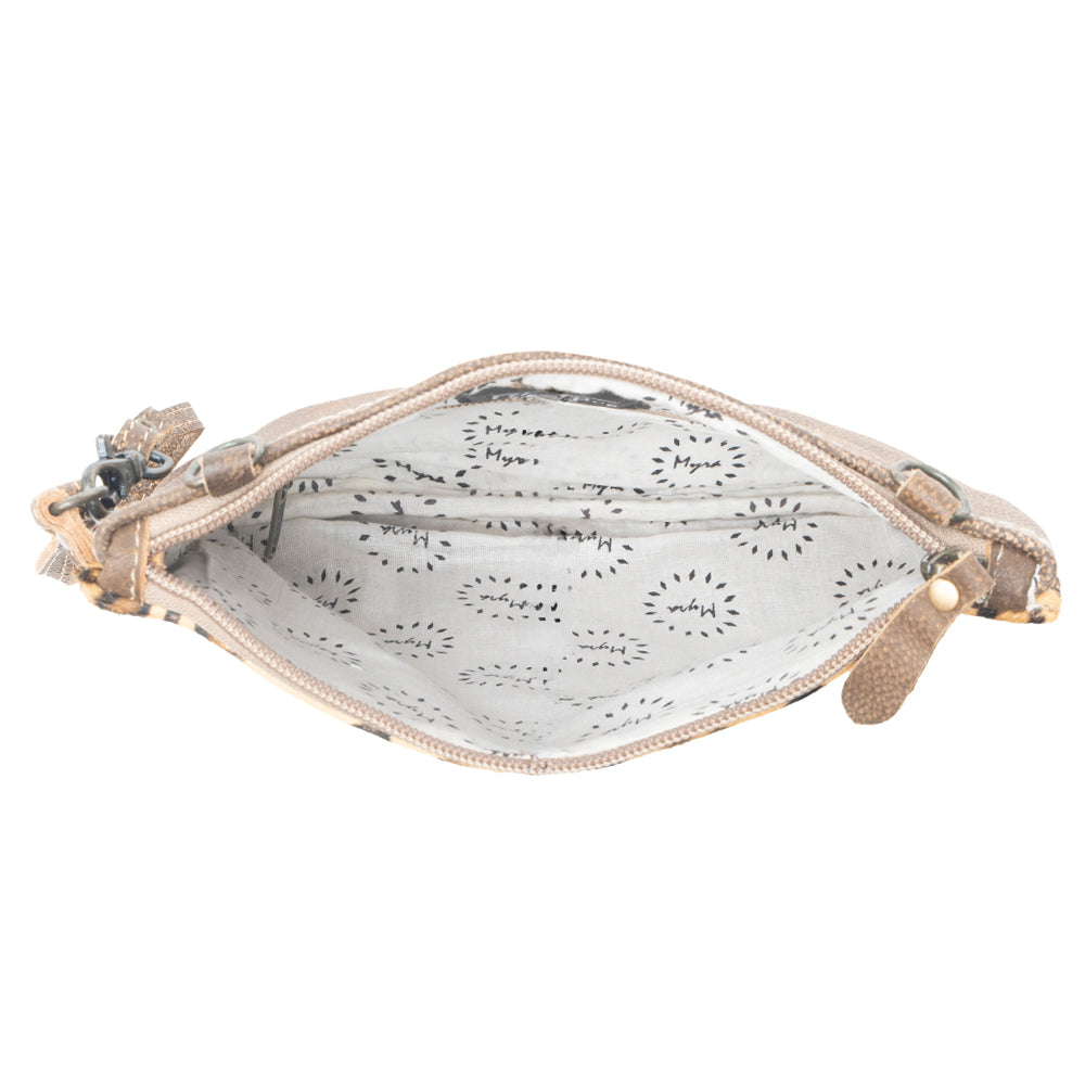 Freckled Leather & Hairon Bag - PhishStones Products