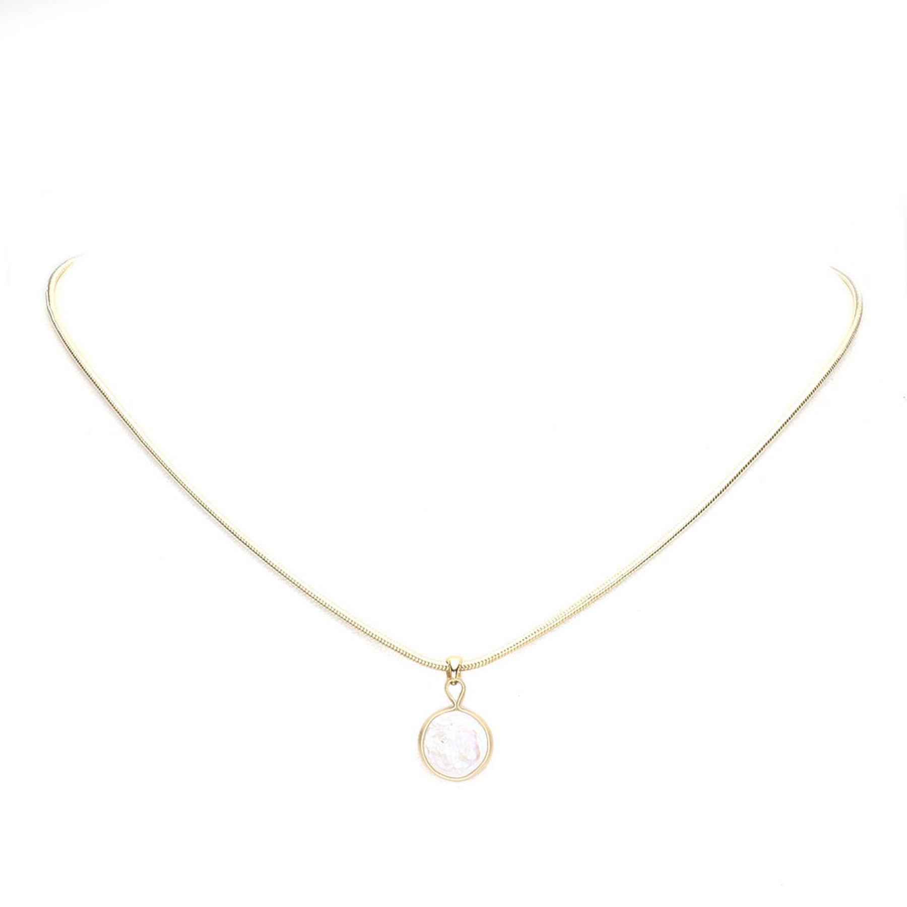 Freshwater Pearl Pendant Necklace