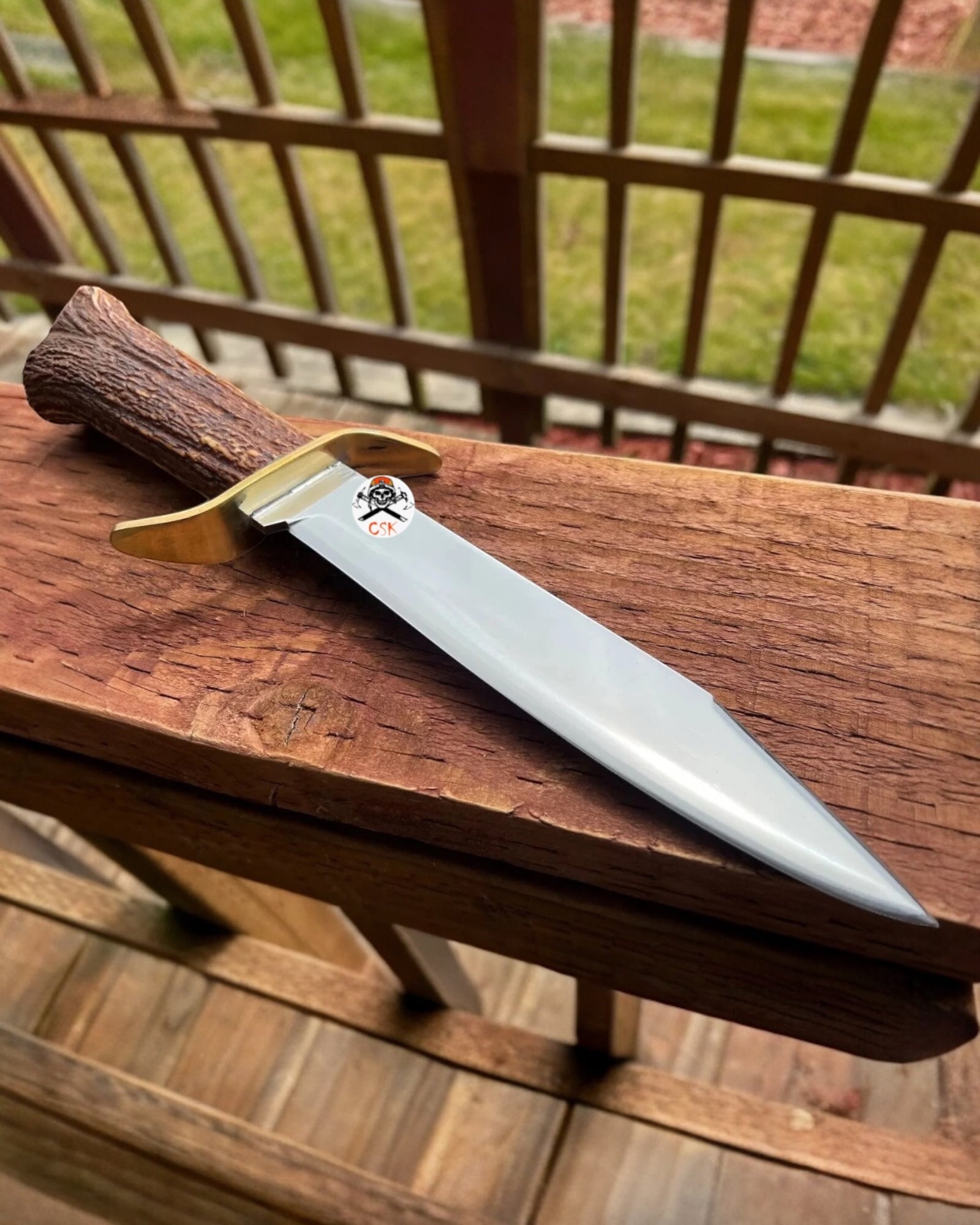 Frontier Edge - D2 Steel Hunting Knife - PhishStones Products