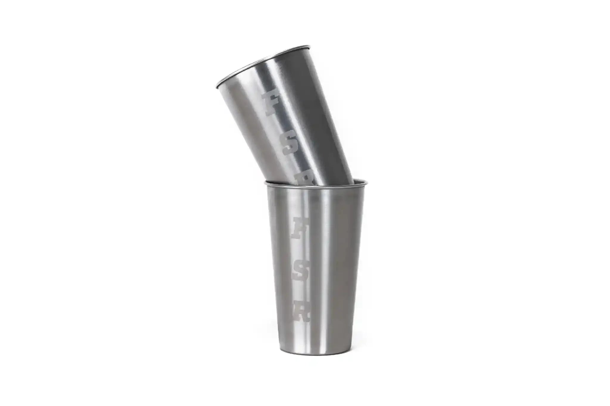 Stainless Steel 16oz Camp Cups (4)