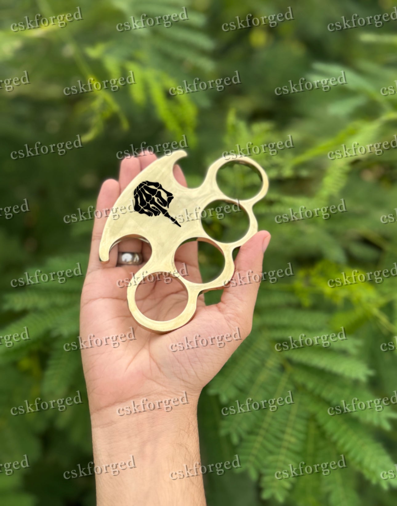 FTW Custom Brass Knuckles - Hand - Crafted for Power and Durability - PhishStones Products