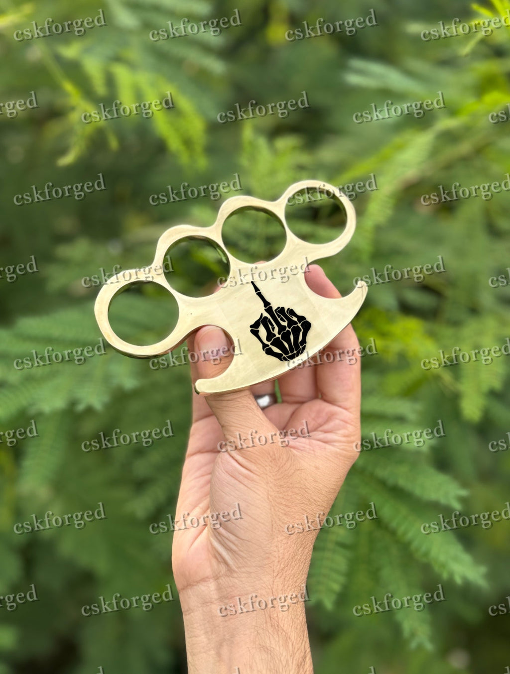 FTW Custom Brass Knuckles - Hand - Crafted for Power and Durability - PhishStones Products