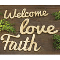 "Love" Freestanding Word (Pack of 4)
