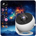 Galaxy Projector 5 - in - 1 Star Projector Planetarium Night Light for Kids & Adults - 4K HD Lens, Bluetooth Speaker, White Noise, Remote & Timer - Space Ceiling Projector for Home Decor - PhishStones Products
