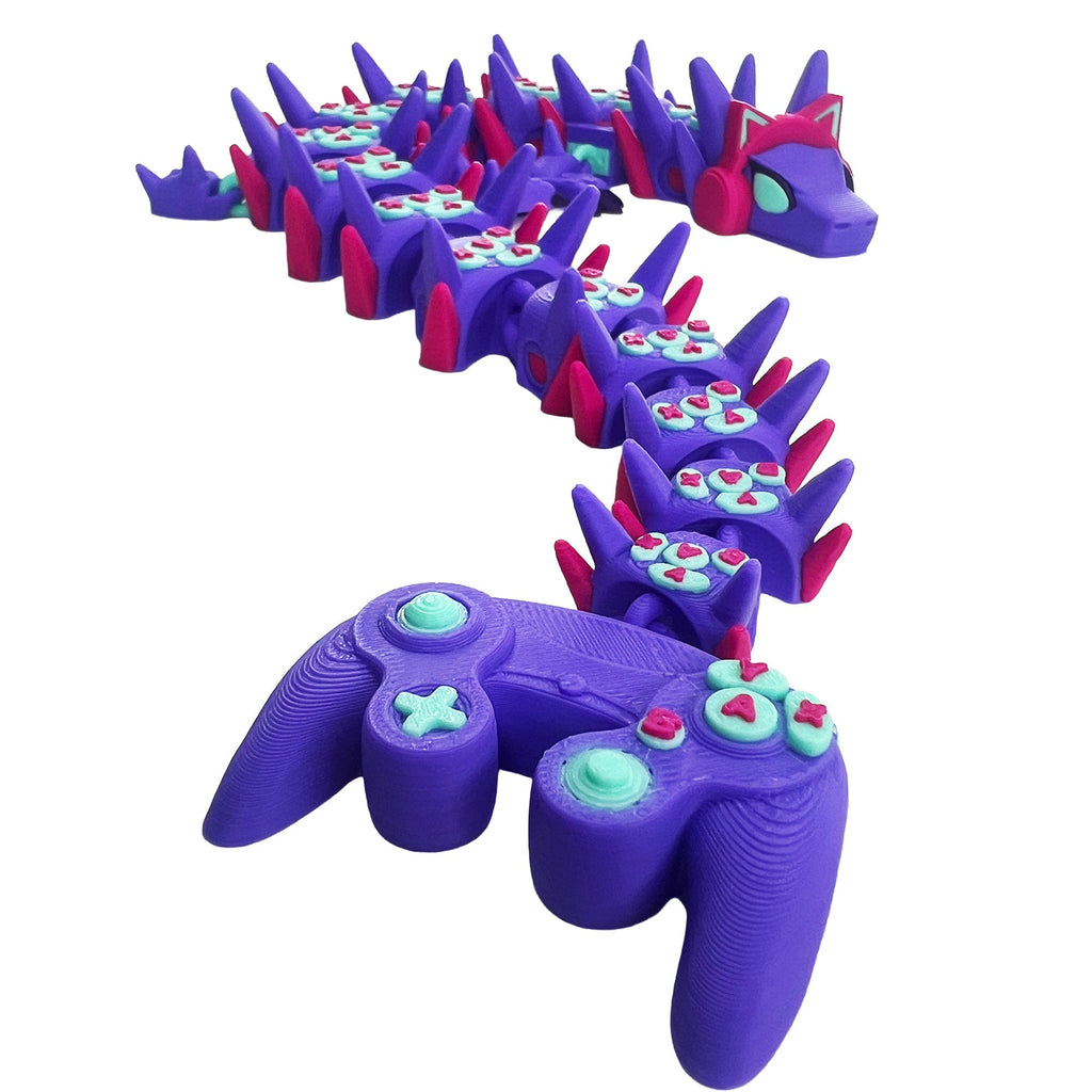 Gamer Dragon – Articulated 3D Printed Flexi Dragon