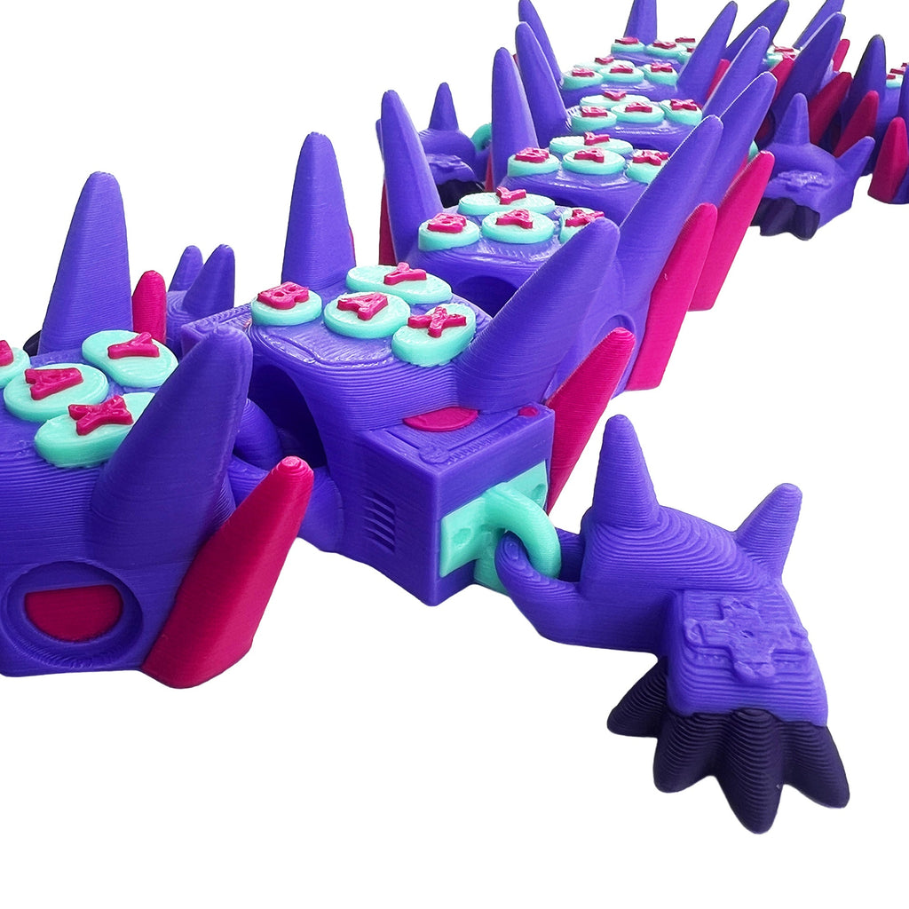 Gamer Dragon – Articulated 3D Printed Flexi Dragon