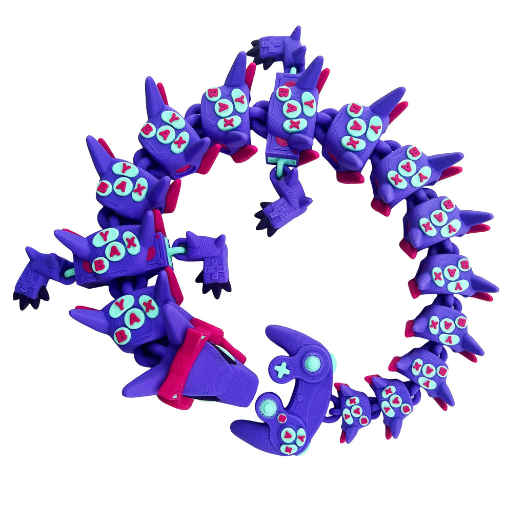 Gamer Dragon – Articulated 3D Printed Flexi Dragon