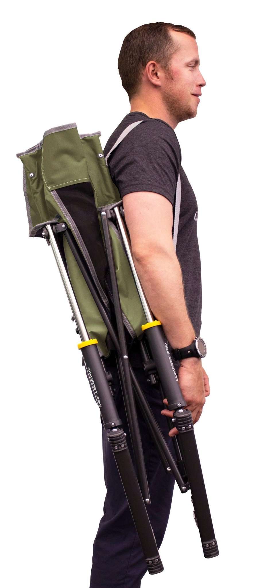 GCI Outdoor Comfort Pro Rocker Collapsible Rocking Chair & Outdoor Camping Chair - PhishStones Products