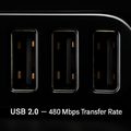 3 Port USB Hub for Easy, Flexible Desktop Expansion