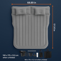 Inflatable SUV Air Mattress for Car Travel & Camping