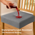 Waterproof Dining Chair Slipcovers Stretch Covers 4-Pack