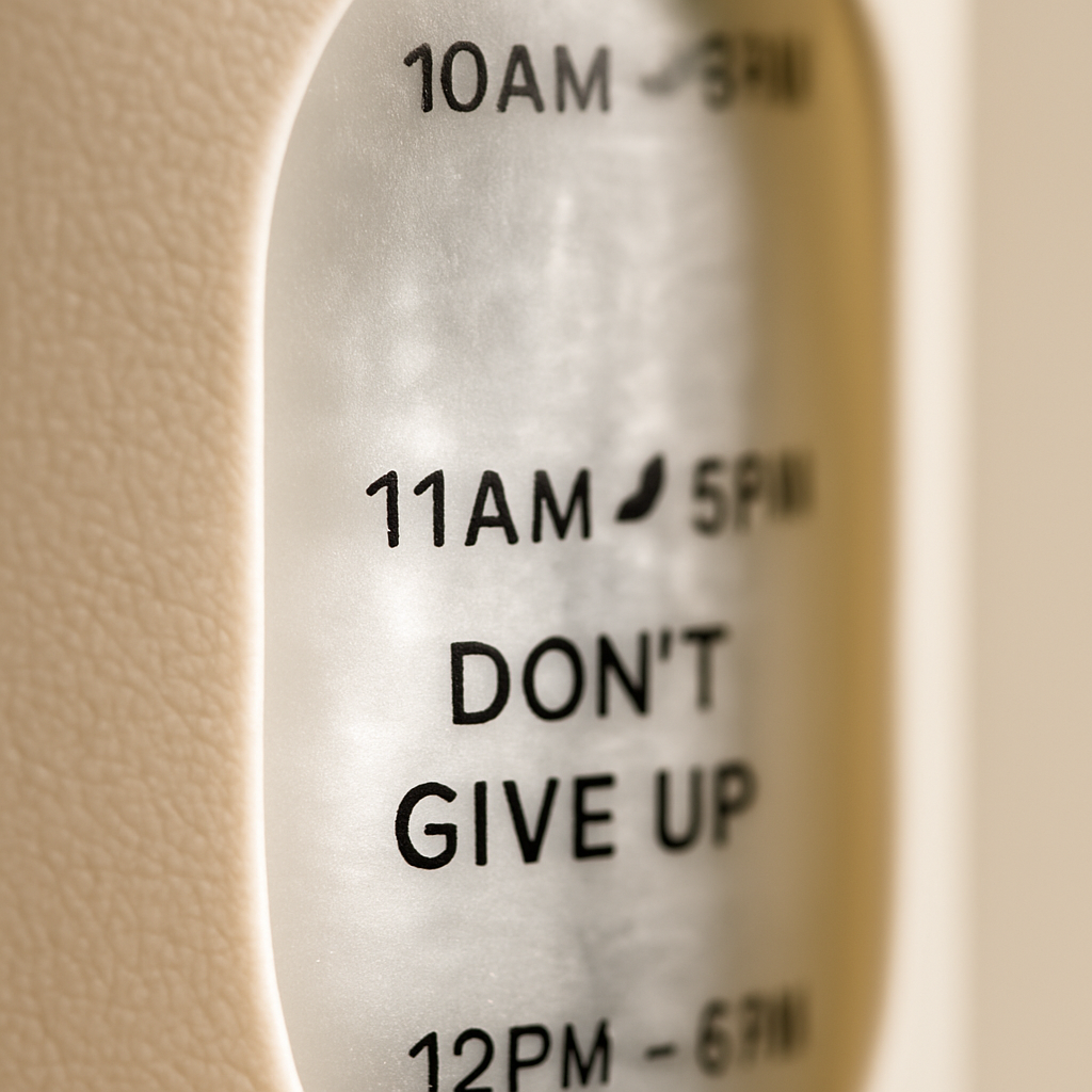Glass Water Bottle with Straw and Time Marker
