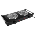 Portable Electric Dual Burner Hot Plate Stove