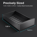 Pull-Out Cabinet Organizer with Slide-Out Drawer
