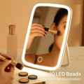 Lighted Makeup Mirror with 3 Light Colors
