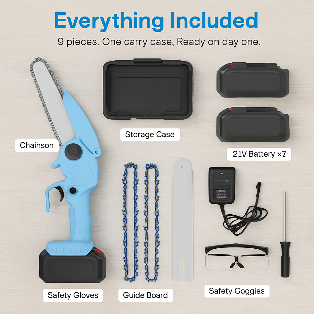 Mini Chainsaw Cordless Portable Pruning Tool