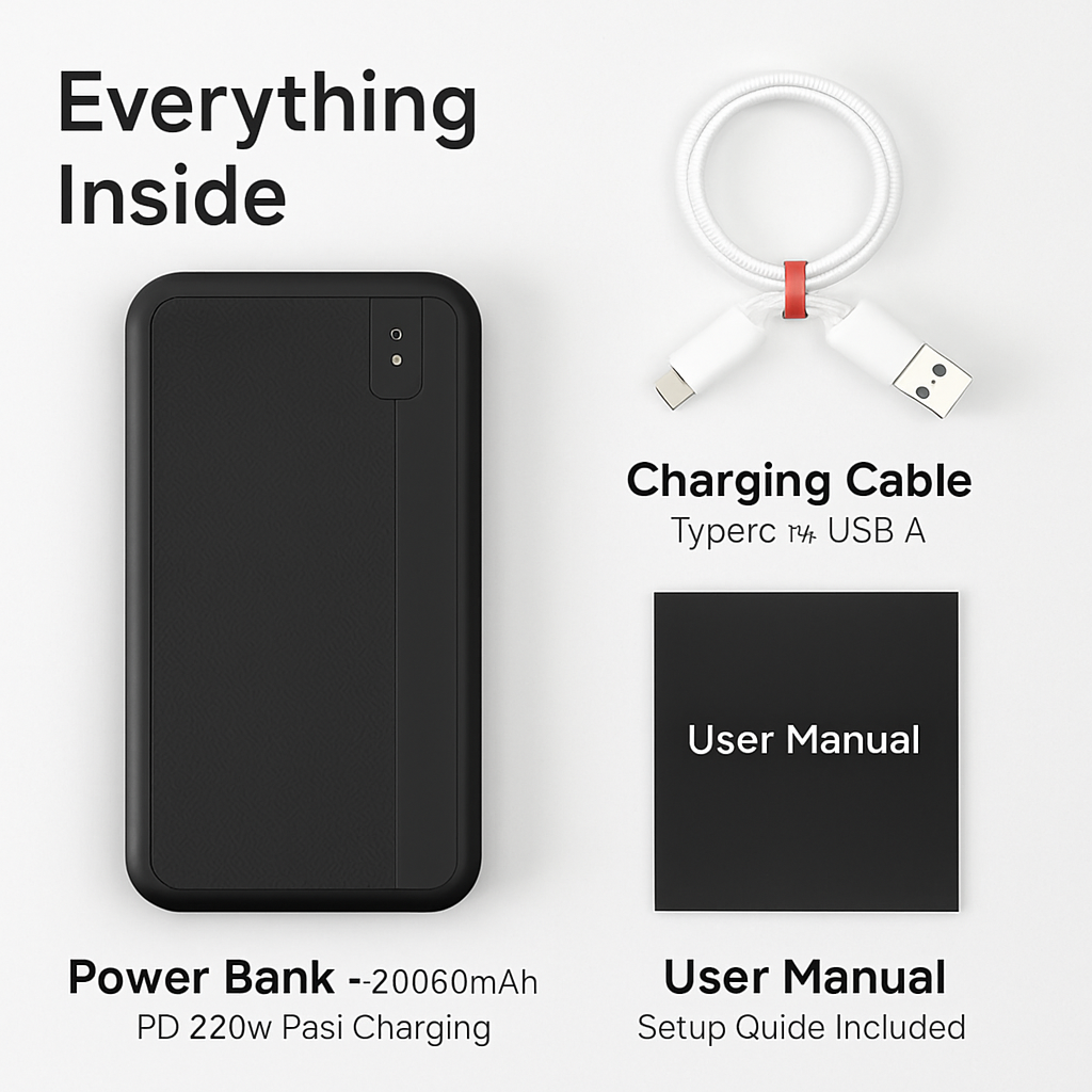Power Bank Portable Charger for All Devices