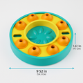 Dog Puzzle Food Feeder Slow Feeding Bowl Interactive Toy Dog Treat Dispensing Toy for IQ Training Mental Enrichment For Small Medium Large Dog Cat