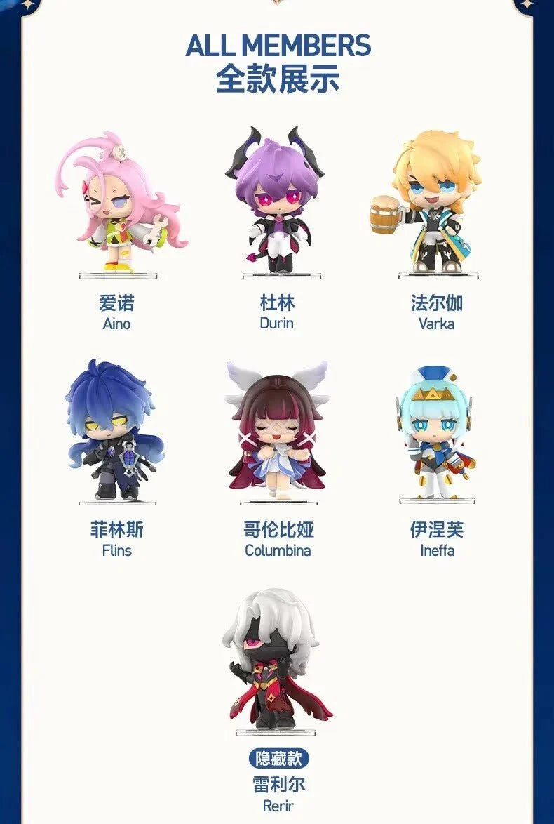 Genshin Impact X Pop Carnival Gathering Chibi Series Blind Box Figure by POP MART
