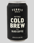 Ferris Nut Co. - Nitro Cold Brew Coffee, 10.2 fl oz (12 Count) - Canned Coffee Drinks