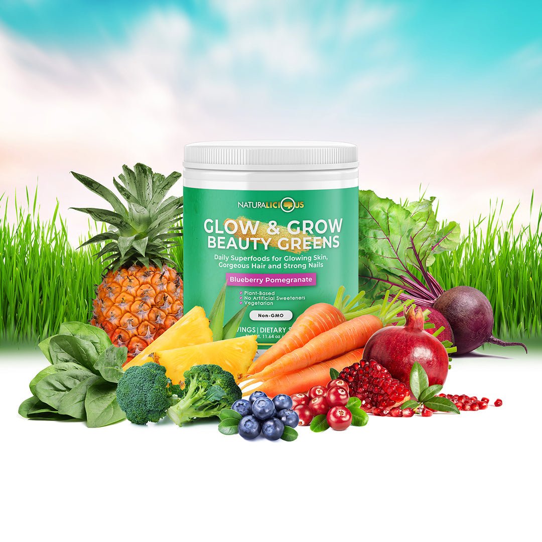 Glow & Grow Beauty Greens - PhishStones Products