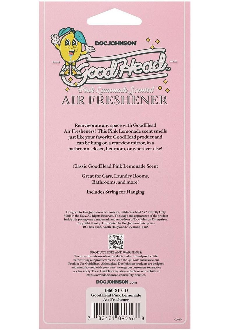 Goodhead Air Freshener - Pink Lemonade - PhishStones Products