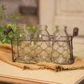 3 Bottles w/ Wire Carrier (Pack of 4)