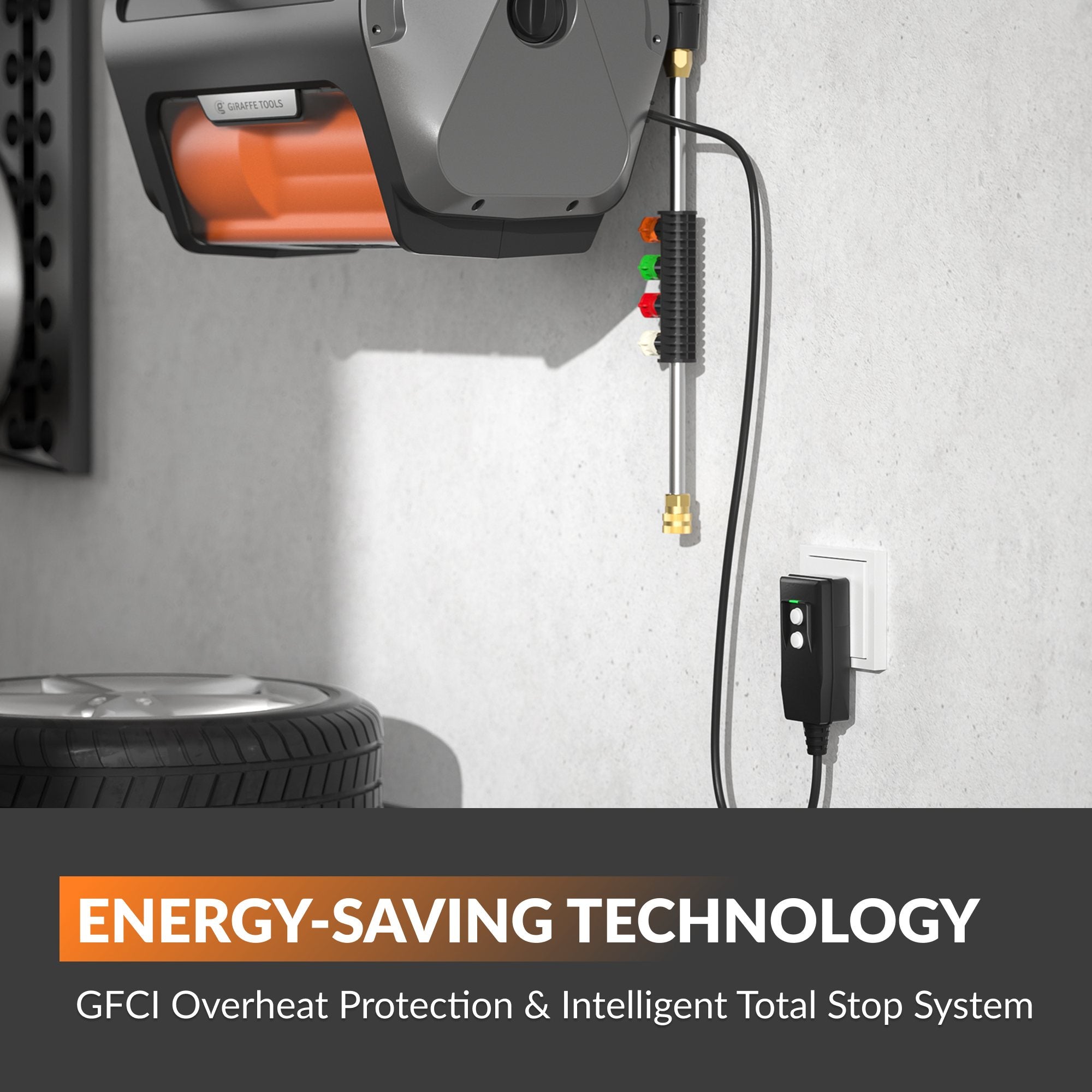 Grandfalls Retractable Pressure Washer Pro - PhishStones Products