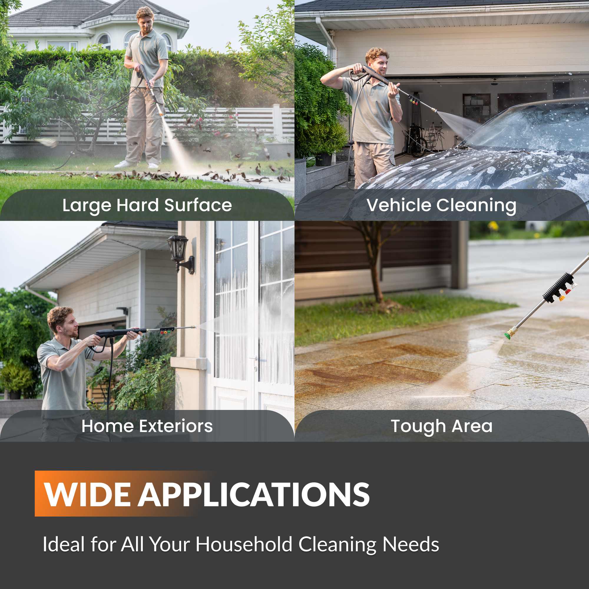 Grandfalls Retractable Pressure Washer Pro - PhishStones Products