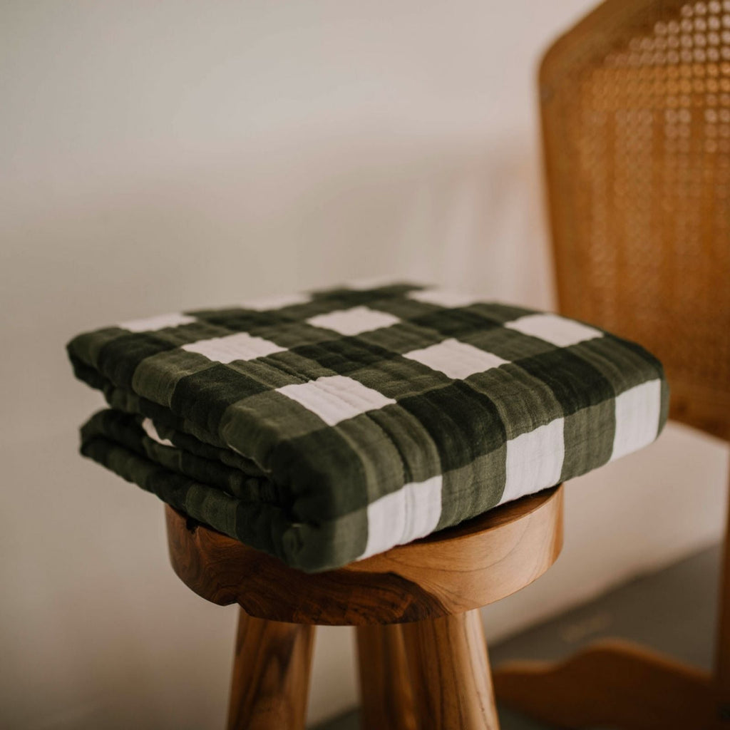 Green Buffalo Quilt - PhishStones Products