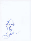 Greg Nicotero Signed 8.5x11 Sketch - Video Proof