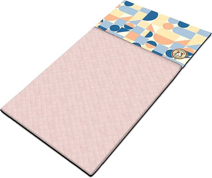 GuineaDad Premium Liner – Fleece Guinea Pig Cage Liner – Ultra - Plush Reusable Fleece Bedding with Waterproof Bottom – (Cotton Candy) - PhishStones Products